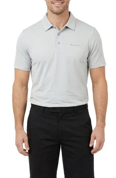 Ben Sherman Dobby Jacquard Performance Polo In Multi