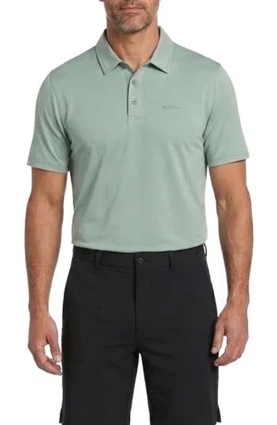 Ben Sherman Dobby Jacquard Performance Polo In Multi