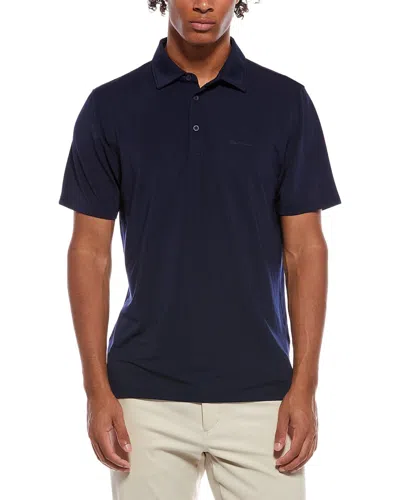 Ben Sherman Dobby Jacquard Tech Pique Sport Fit Polo Shirt In Animal Print
