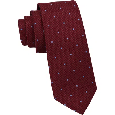Ben Sherman Dot Cotton & Silk Tie & Pocket Square Set In Multi