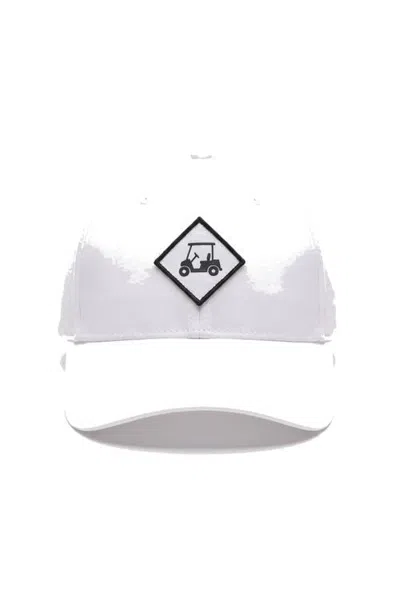 Ben Sherman Embossed Mesh Baseball Cap In White