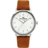 Ben Sherman Fabric Men's Watch In Brown