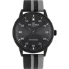 Ben Sherman Fabric Men's Watch In Grey