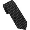 Ben Sherman Floral Medallion Tie In Black