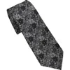 Ben Sherman Floral Pop Art Slim Tie In Black