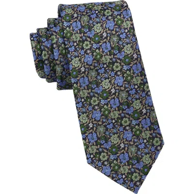 Ben Sherman Floral Tie & Pocket Square Set In Multi