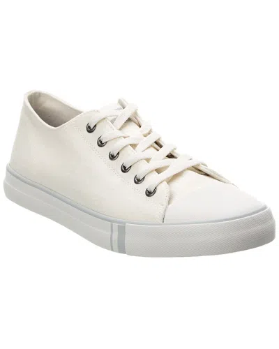 Ben Sherman Hadley Canvas Sneaker In White