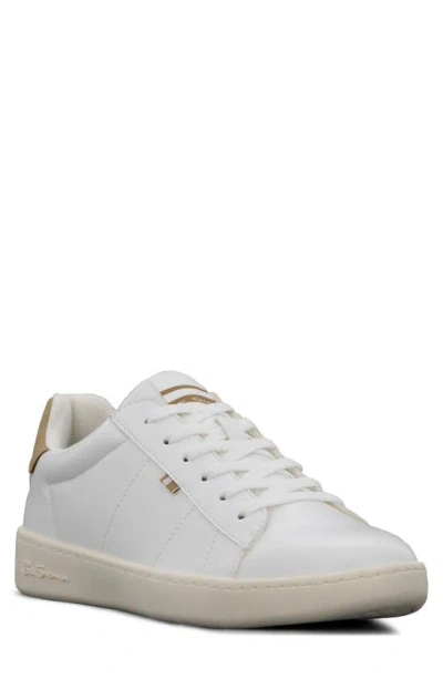 Ben Sherman Hampton Sneaker In White/ Tan