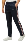 Ben Sherman House Taped Track Pants In Dark Navy