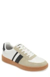 Ben Sherman Hyde Sneaker In White/black/gum