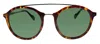 Ben Sherman James  M02 Round Sustainable Polarized Sunglasses In Green