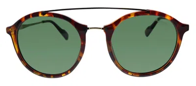 Ben Sherman James M02 Round Sustainable Polarized Sunglasses In Multi