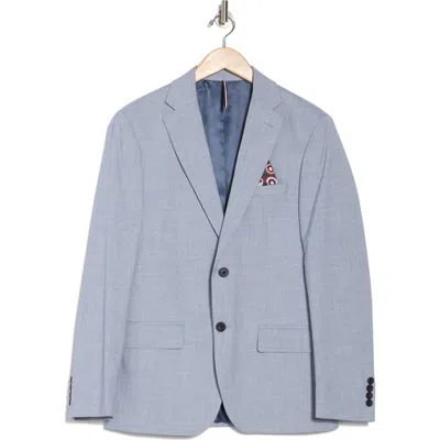 Ben Sherman Light Blue Microcheck Blazer