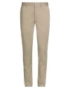 Ben Sherman Man Pants Khaki Size 31w-32l Cotton, Elastane In Neutral