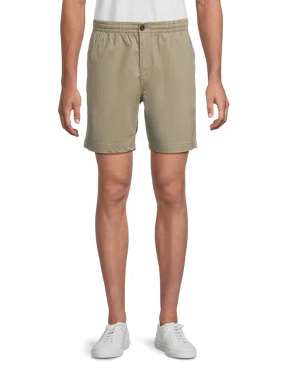 Ben Sherman Men's Beachcomber Stretch Cotton Shorts In Green