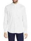 Ben Sherman Men's Button Down Collar Oxford Shirt In White