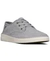 Ben Sherman Camden Canvas Sneaker In Grey,white