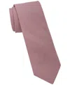Ben Sherman Men's Classic Design Solid Pattern Tie In Pink