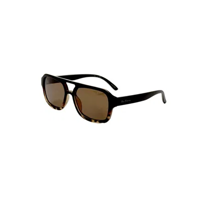Ben Sherman Men's Dylan 53 Mm Brown Sunglasses