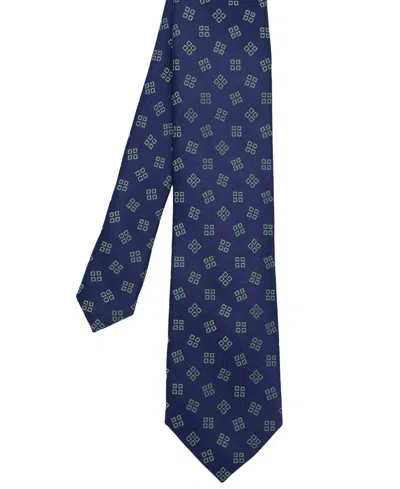 Ben Sherman Men's Geo-pattern Silk Tie