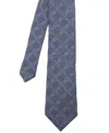 Ben Sherman Men's Geometric Silk Tie In Gray