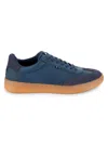 Ben Sherman Men's Glasgow Low Casual Sneakers From Finish Line In Navy