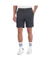 Ben Sherman Men's Golf 4-way Stretch Tech Shorts In Dark Gray