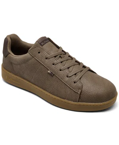 Ben Sherman Men's Hampton Low Court Casual Sneakers From Finish Line In Animal Print