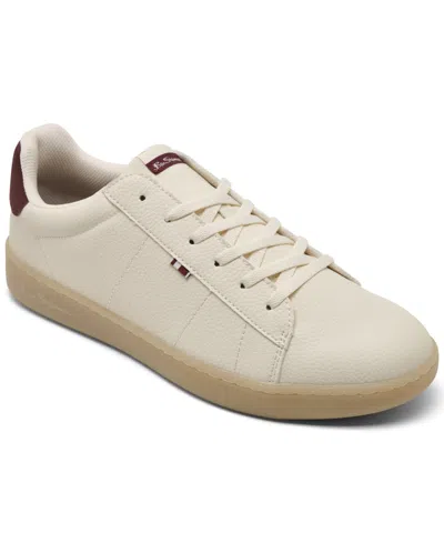 Ben Sherman Men's Hampton Low Court Casual Sneakers From Finish Line In Animal Print