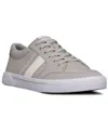 Ben Sherman Men's Hawthorn Low Canvas Casual Sneakers From Finish Line In Grey,white