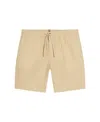 Ben Sherman Men's Linen Cotton Drawcord Short In Neutral