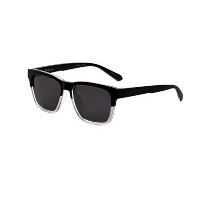 Ben Sherman Men's Neville 55 Mm Black/clear Crystal Sunglasses