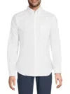 Ben Sherman Men's Button Down Collar Oxford Shirt In White