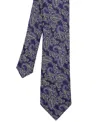 Ben Sherman Men's Paisley Silk-blend Tie In Blue