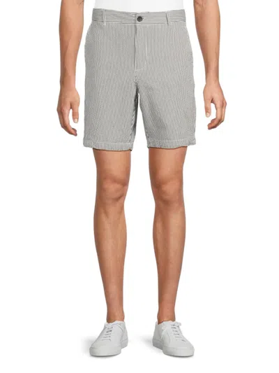 Ben Sherman Men's Seersucker Striped Shorts