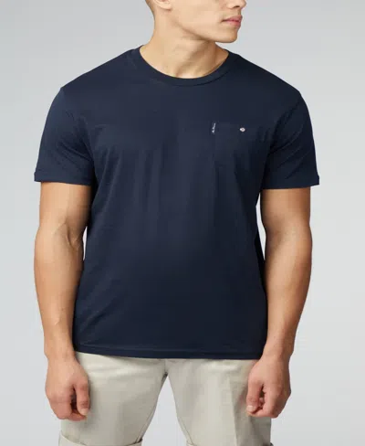 Ben Sherman Men's Signature Pocket Short Sleeve T-shirt In Dark Navy