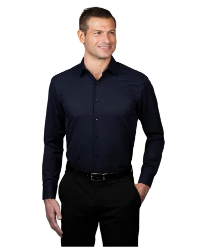 Ben Sherman Men's Slim-fit Dress Shirt In Blue