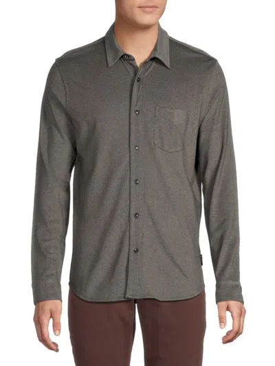 Ben Sherman Men's Solid Shirt In Black