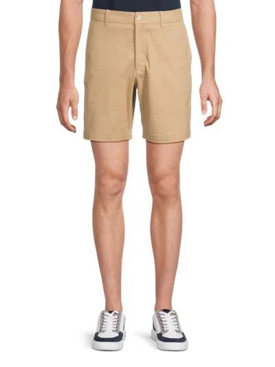 Ben Sherman Men's Solid Stretch-cotton Chino Shorts