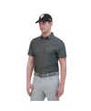 Ben Sherman Men's Split Spot Geo Tech Jersey Sports Fit Polo Shirt In Navy