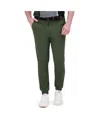 Ben Sherman Men's Sport 4way Stretch Tech Jogger Pants In Olive