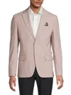 Ben Sherman Men's Stretch Slim-fit Two-button Blazer