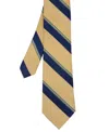 Ben Sherman Men's Stripe Silk Tie In Neutral