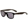 Ben Sherman Men's 53mm Grey Sunglasses In Black