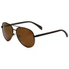 Ben Sherman Men's 59mm Green Sunglasses In Brown