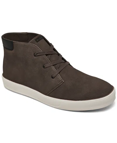 Ben Sherman Men's Sutton Chukka Boots From Finish Line In Dark Brown