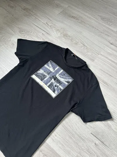 Pre-owned Ben Sherman Men's T Shirt  Y2k In Black