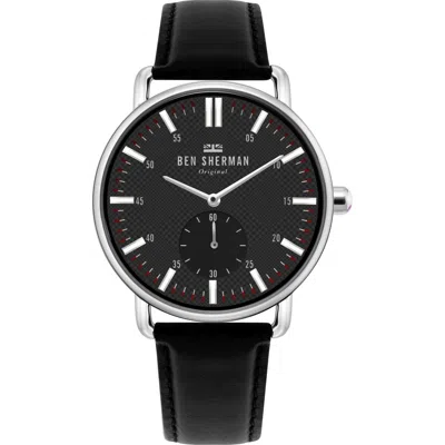 Ben Sherman Men's Watch  Wb033bb ( 43 Mm) Gbby2 In Black