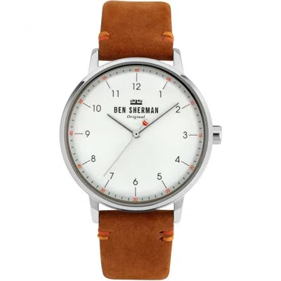 Ben Sherman Men's Watch  Wb043t ( 43 Mm) Gbby2 In Brown