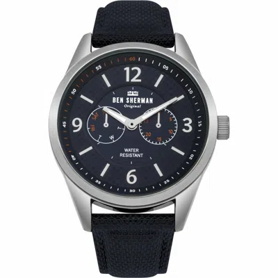 Ben Sherman Men's Watch  Wb069uu ( 45 Mm) Gbby2 In Black